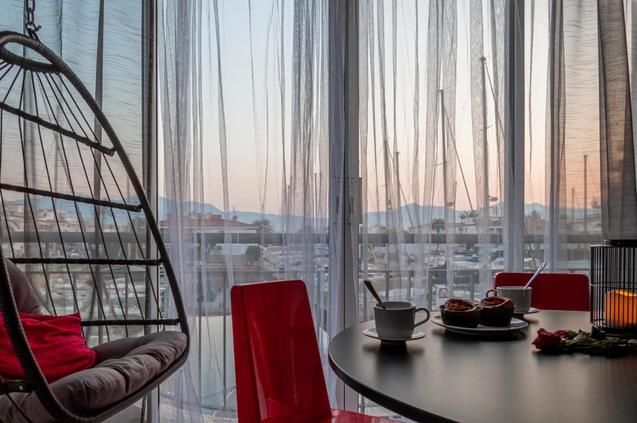 Estudio En 1ª Linea Con Vistas Al Puerto Deportivo By Insidehome Эмпуриабрава Экстерьер фото