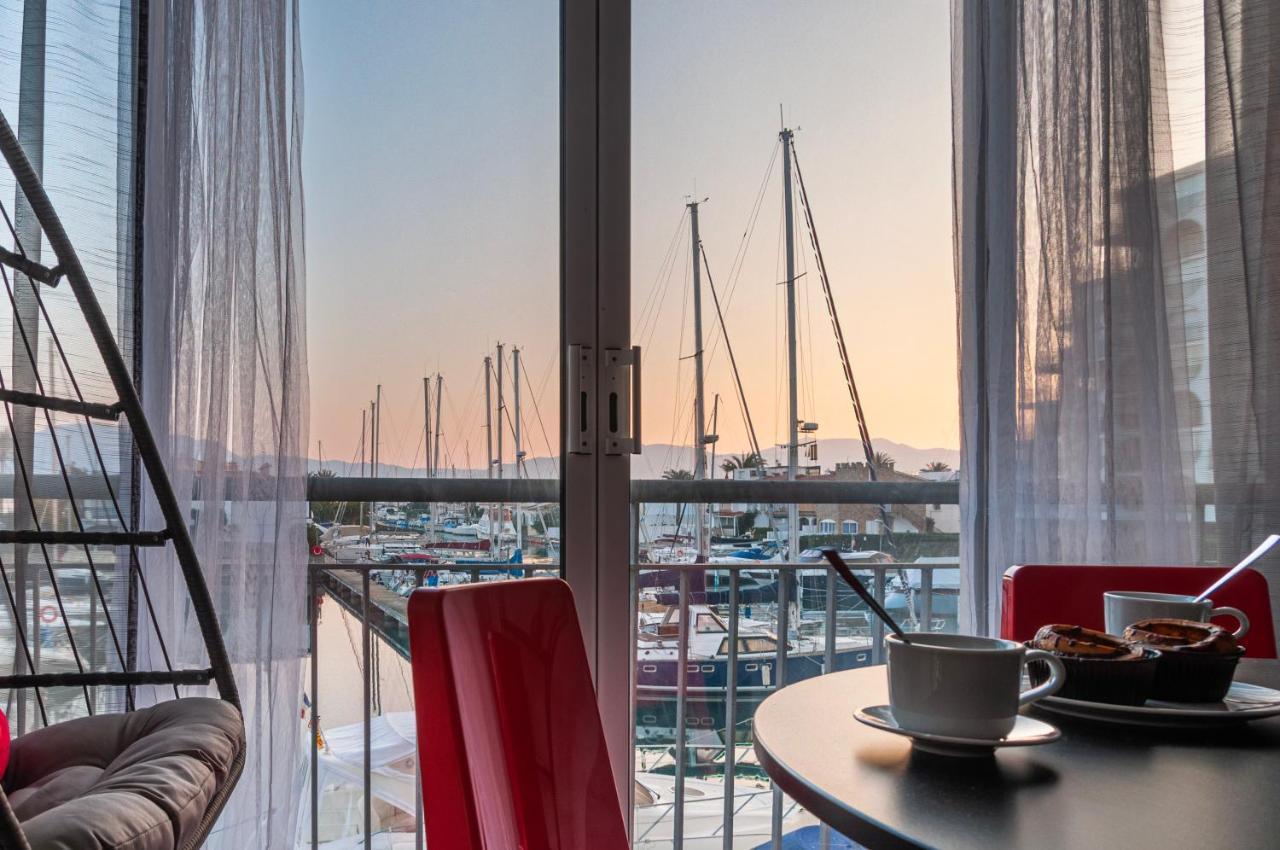 Estudio En 1ª Linea Con Vistas Al Puerto Deportivo By Insidehome Эмпуриабрава Экстерьер фото