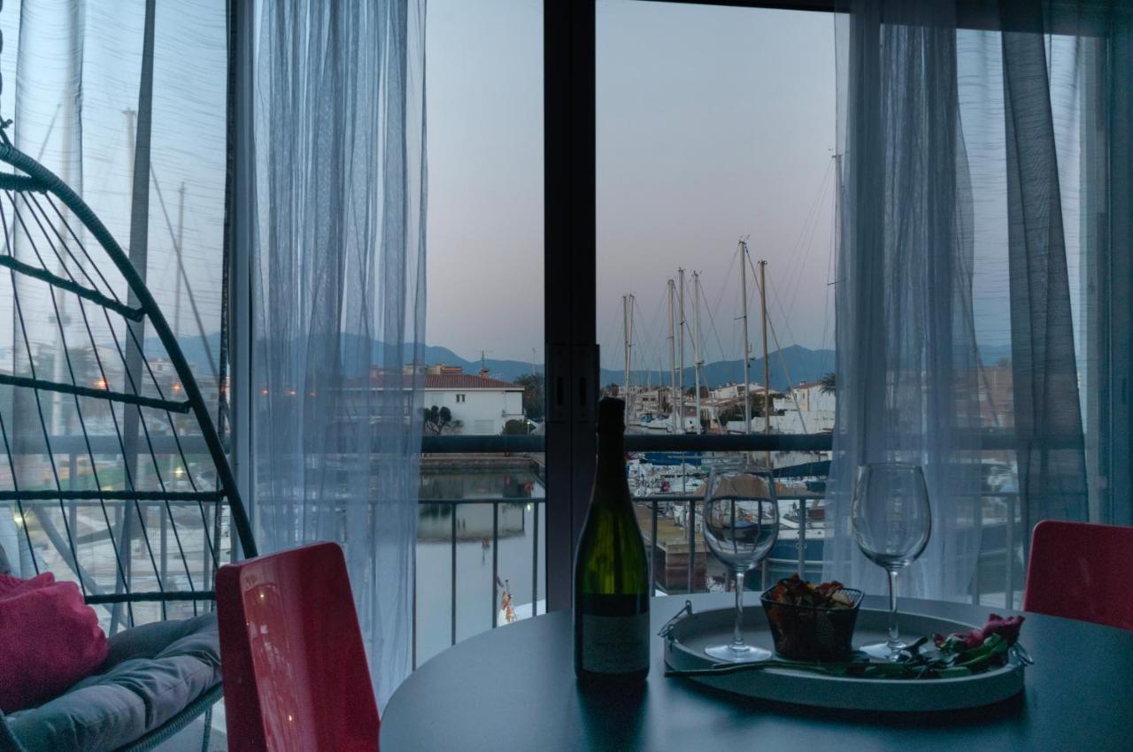 Estudio En 1ª Linea Con Vistas Al Puerto Deportivo By Insidehome Эмпуриабрава Экстерьер фото
