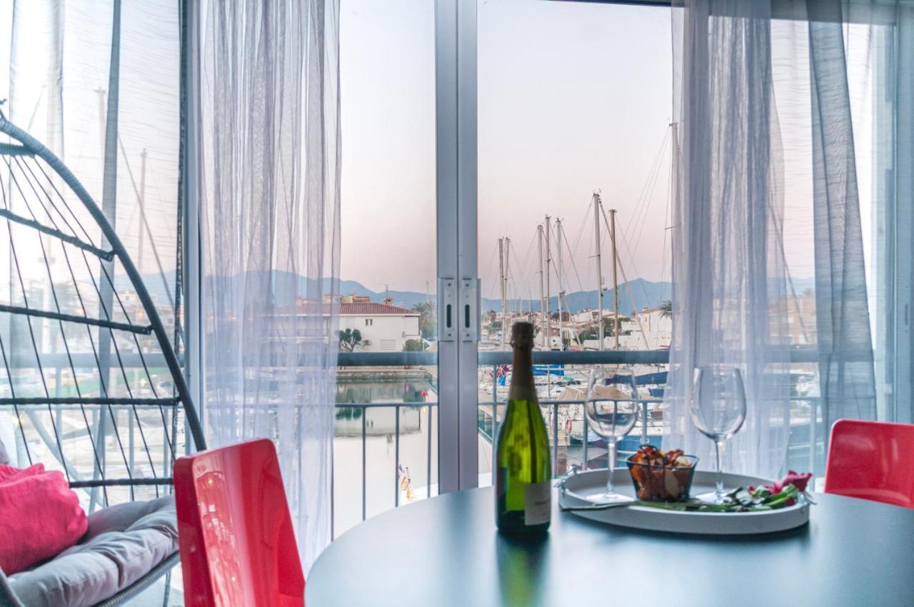 Estudio En 1ª Linea Con Vistas Al Puerto Deportivo By Insidehome Эмпуриабрава Экстерьер фото