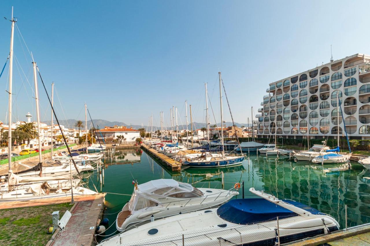 Estudio En 1ª Linea Con Vistas Al Puerto Deportivo By Insidehome Эмпуриабрава Экстерьер фото